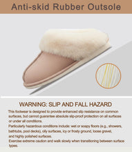 Load image into Gallery viewer, Womens Slipper with Memory Foam Fluffy Soft Warm Slip on House Slippers Anti-Skid Cozy Plush for Indoor Outdoor